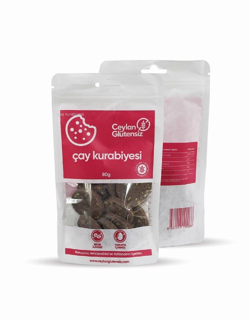 Ceylan Glütensiz Çay Kurabiyesi 80gr.