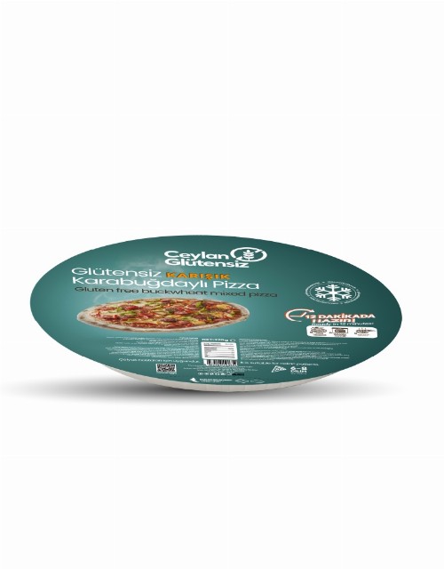 Glütensiz Karabuğdaylı Karışık Pizza 370 gr