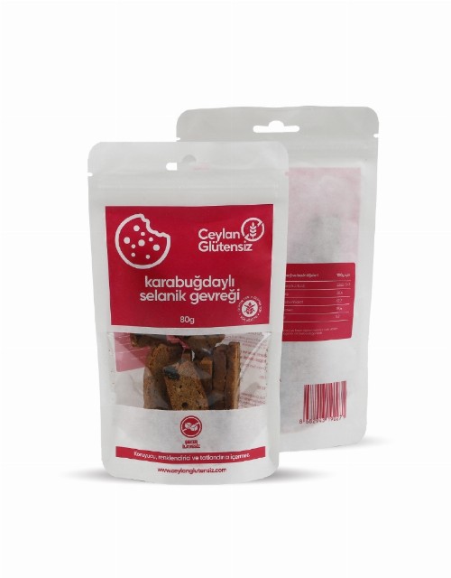 Ceylan Glütensiz Karabuğdaylı Selanik Gevreği 80gr.